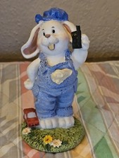 Estatueta vintage Ks Collection primavera Páscoa coelho segurando telefone comprar usado  Enviando para Brazil