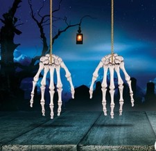 Halloween skeleton hands for sale  YORK