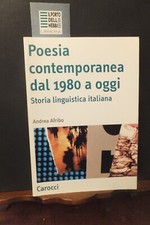 Poesia contemporanea dal usato  Gorgonzola