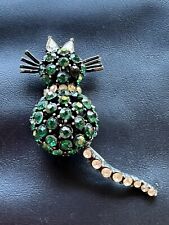 Broche vintage chat d'occasion  Béziers