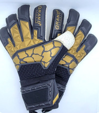 Luvas de goleiro Grand Sports GOLD tamanho 9 com bolsa de armazenamento, nunca usadas comprar usado  Enviando para Brazil