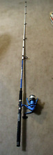 Usado, Shakespeare Tiger 2 peças 7 pés vara de pesca giratória/carretel combinado peixe-gato combo médio comprar usado  Enviando para Brazil