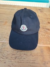 Black moncler cap for sale  PRESCOT