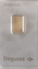 Goldbarren degussa feingold gebraucht kaufen  Böhmenkirch