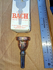 Bocal de tuba VINCENT BACH 18 banhado a prata usado intocado comprar usado  Enviando para Brazil