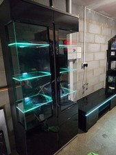 Gloss display cabinet for sale  DARLINGTON