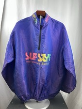 Quebra-vento vintage estilo surf unissex roxo tamanho único estado raro comprar usado  Enviando para Brazil