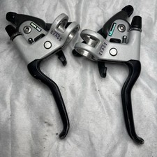 Vintage SHIMANO EXAGE ST-M520 câmbio freios alavancas combo mountain bike 3x7 mtb comprar usado  Enviando para Brazil