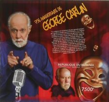 George Carlin Stand-up Actor komik Cinema Burundi ss Sc.1153 BUR12512b IMPERF na sprzedaż  PL