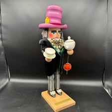 Quebra-Nozes Chapeleiro Maluco Steinbach 17,5" SS858 Alemanha LE Tea Party Alice com Caixa, usado comprar usado  Enviando para Brazil
