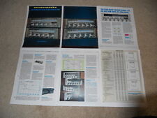 Marantz receiver brochure for sale  Olmsted Falls