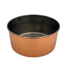 Tigela de mistura vintage Metalutil Portugal cobre e aço inoxidável 7 1/2", usado comprar usado  Enviando para Brazil