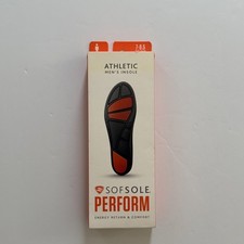 * SOFSOLE * PERFORMANCE 'INSOLA ATLETA' RETORNO DE ENERGIA E CONFORTO - MASCULINO 7-8.5 comprar usado  Enviando para Brazil