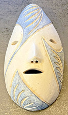 Rare masque céramique d'occasion  Quarré-les-Tombes