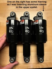 DNM AO-6 — Amortecedores de ar para mountain bike/scooter 165mm (conjunto de três amortecedores) comprar usado  Enviando para Brazil