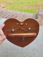 Vintage wooden heart for sale  Glennville