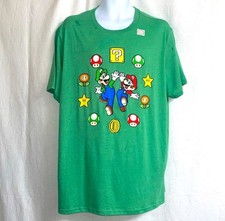 Camiseta gráfica masculina Super Mario Brothers personagem oficialmente licenciada GG comprar usado  Enviando para Brazil