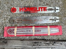 Barra guia ponta elétrica Homelite 18” para motosserra 16381-D5w (2 lâminas) comprar usado  Enviando para Brazil