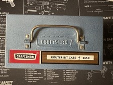 Craftsman router bit for sale  Aston