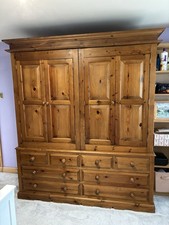 Mahogany wooden double for sale  WALTHAM ABBEY