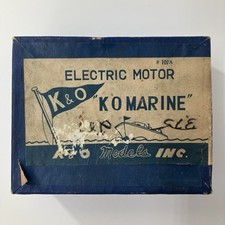 Usado, Vintage K&O 107A Motor Elétrico Grande Brinquedo Modelo Barco Japão Funciona com Caixa Veja o Vídeo comprar usado  Enviando para Brazil