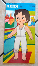 Heidi bambola carta usato  Desenzano del Garda