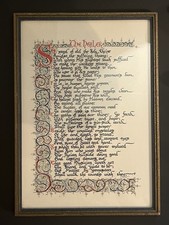 Antique hand calligraphy for sale  MAIDSTONE