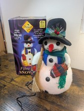 Fibre optic snowman for sale  Shipping to Ireland