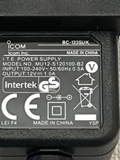 Icom charger power for sale  BEXLEY