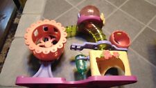Littlest Pet Shop Hamster Mouse Hideout House Playground Play Set 2010 comprar usado  Enviando para Brazil