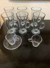 Latte glass espresso for sale  WOLVERHAMPTON