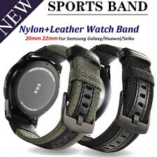 Canvas leather nylon for sale  LEICESTER