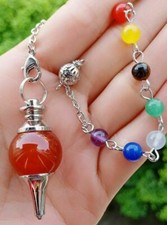 Pendule sphere cornaline d'occasion Pendule sphere cornaline d'occasion  Belleville