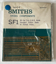 Usado, Kit de latão gravado Smiths para banco padrão 2 GWR, nova escala OO selada comprar usado  Enviando para Brazil