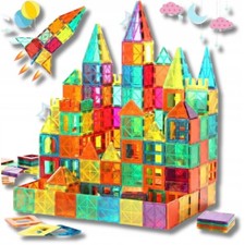 Klocki magnetyczne dla dzieci, 64 sztuki, różne kształty i kolory, używany na sprzedaż Klocki magnetyczne dla dzieci, 64 sztuki, różne kształty i kolory, używany na sprzedaż  PL