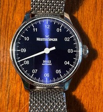 Meistersinger 38mm ungetragen gebraucht kaufen  Berlin