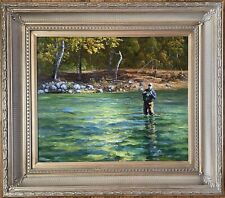 Oil painting trout for sale  Dallas
