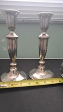 Set polished candlesticks for sale  Mechanicsburg