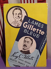 Carton gillette rasoir d'occasion  France