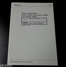 Manual de oficina VW Polo Classic / Variant + motor de injeção Caddy 1.4 + 1.6 L comprar usado  Enviando para Brazil