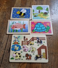 Lot puzzle bois d'occasion  Auxerre