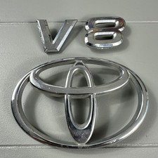 01-07 Toyota Sequoia V8 emblema de grade V8 logotipo frontal emblema OEM 75311-0C010 comprar usado  Enviando para Brazil