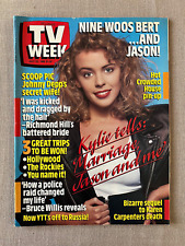 Usado, Televisión de colección - "Australian TV Week" Jul 88 Kylie Minogue Young Talent Time segunda mano  Embacar hacia Argentina