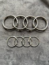 Audi chrome badge for sale  ROTHERHAM
