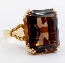 Bague cocktail vintage d'occasion  Paris II