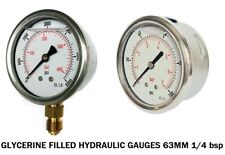 Pressure gauge hydraulic for sale  LICHFIELD