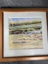 Signed original watercolour for sale  LEAMINGTON SPA