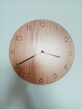 Wooden wall clock for sale  BOLTON