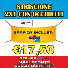 Banner striscione pubblicitari usato  Maddaloni