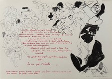 Ennio calabria litografia usato  Buggiano